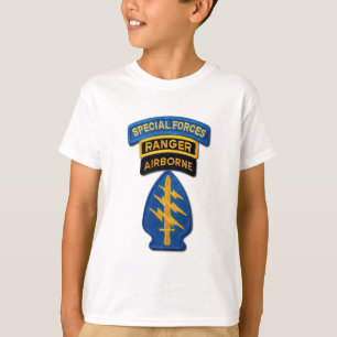 Camiseta Grupo das Forças Especiais Green Berets SF SOF SFG