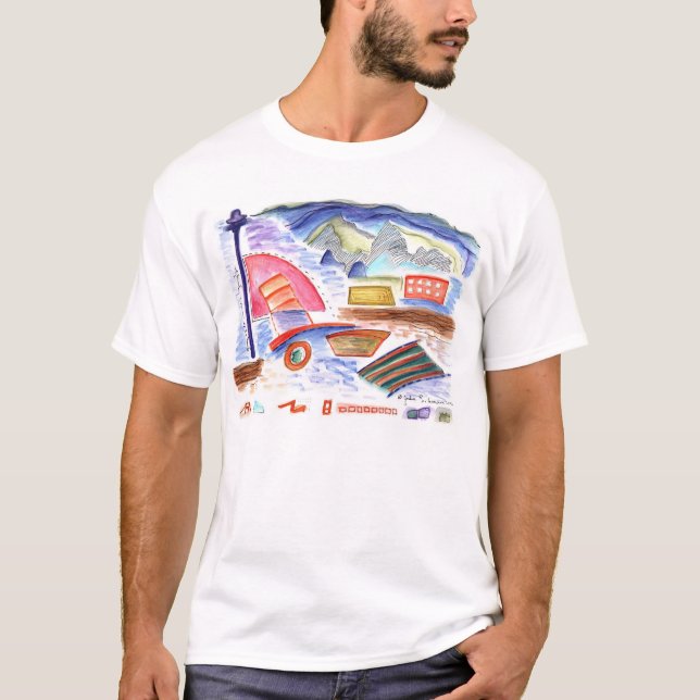 Camiseta Grupo de 18 no Yangtze (Frente)