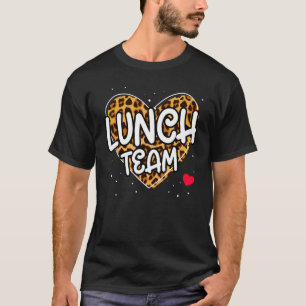 Camiseta Grupo de Almoços Leopard Correspondente Espiral Da