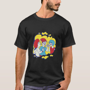 Camiseta Grupo De Amigos Que Fumam Erva
