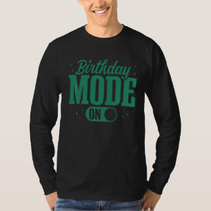 Camiseta Grupo de Aniversário Homens Mulheres Meninos Festa