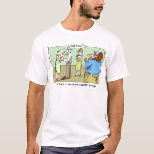 Camiseta Grupo de Apoio a Puxão de Cueca Canecas Engraçadas