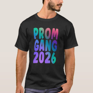 Camiseta Grupo de Baile de Formatura 2026 Desenho Colorido