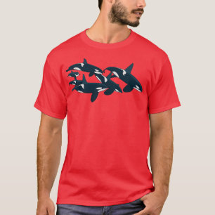 Camiseta Grupo de Baleias Assassina