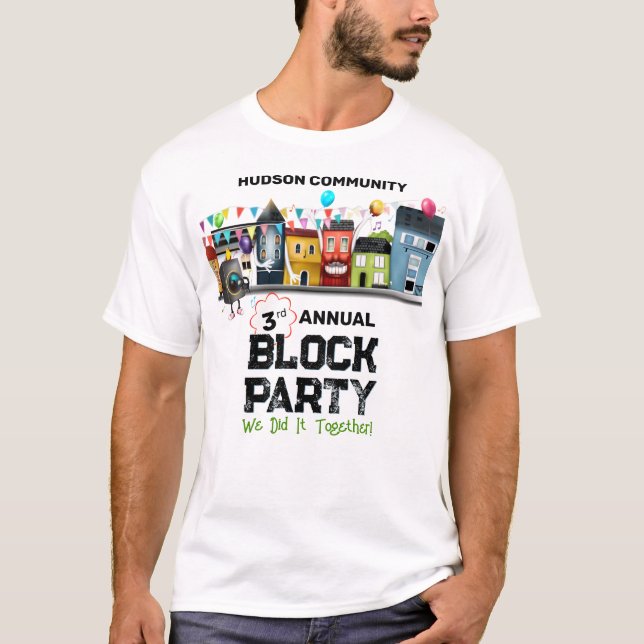 Camiseta Grupo de Blocos de Vizinhança (Frente)
