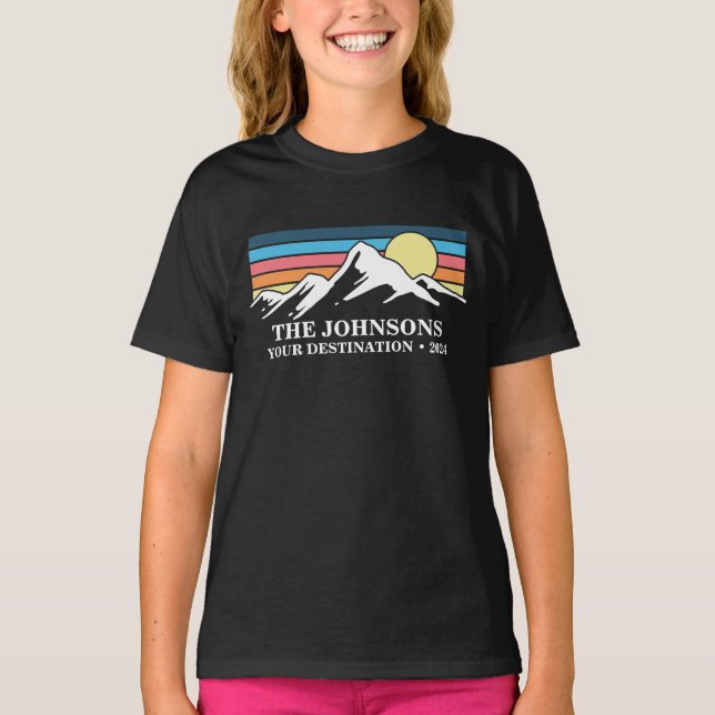 Camiseta Grupo de Campanha de Férias Familiares Corresponde (Frente)