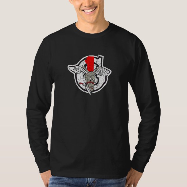 Camiseta Grupo de Comando Aéreo 1 Distressado (Frente)