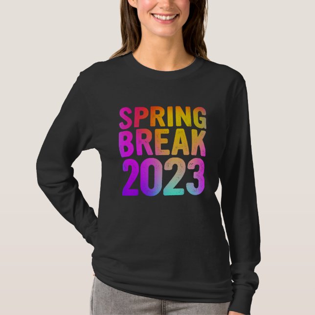 Camiseta Grupo de Combinação de Estilo de Férias de Primave (Frente)