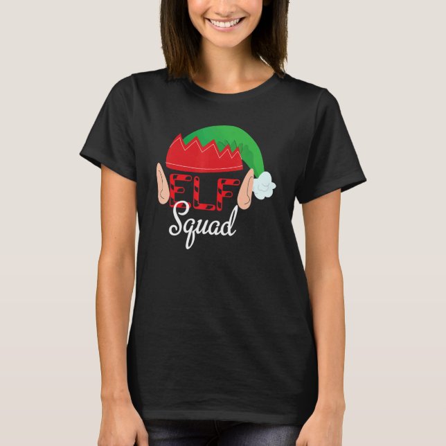 Camiseta Grupo de Combinação de Famílias de Natal no Quadra (Frente)