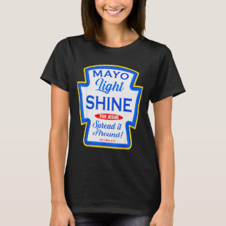Camiseta Grupo de Condimentos Cristãos Engraçados Mayo Ligh