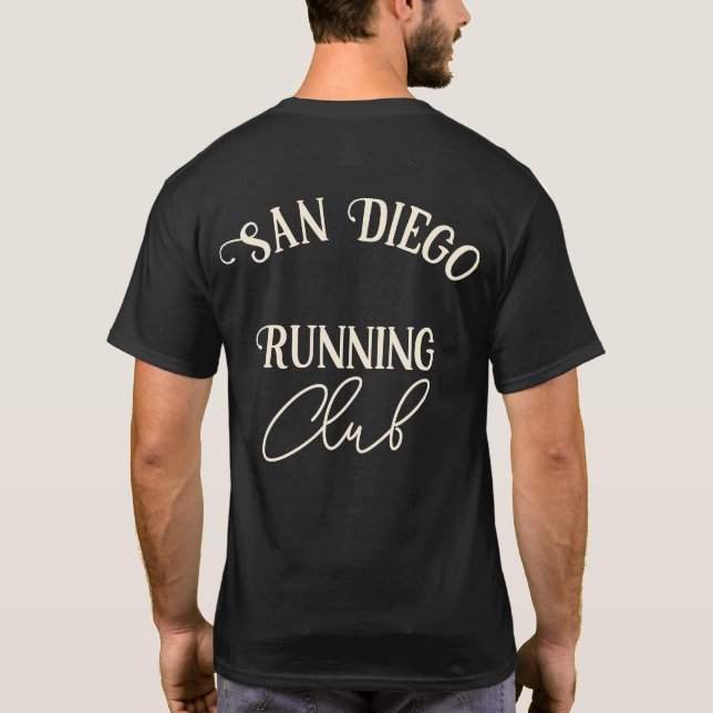 Camiseta Grupo de Correspondência de Clube de Execução Pers (Verso)