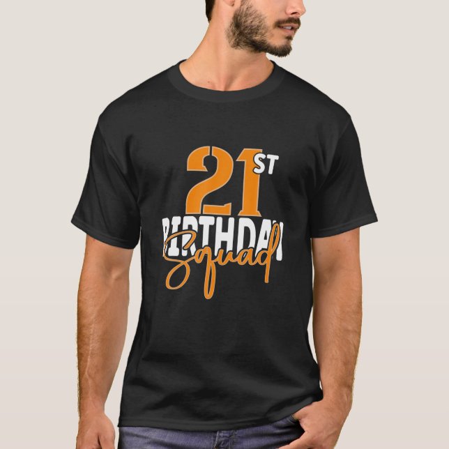 Camiseta Grupo de Correspondência de Família aniversário de (Frente)