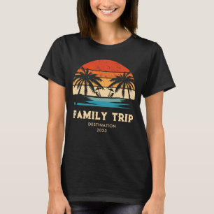 Camiseta Grupo de correspondência de férias da família do p