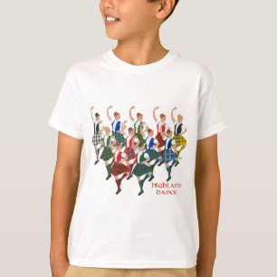 Camiseta Grupo de Dança das Terras Altas Escocesas