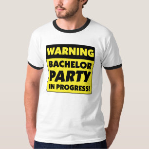 Camiseta Grupo de Despedida de Aviso em Andamento