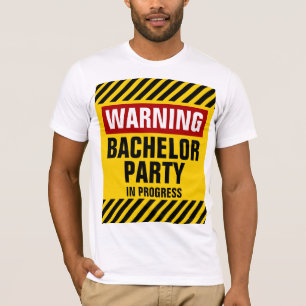 Camiseta Grupo de Despedida de Aviso em Andamento