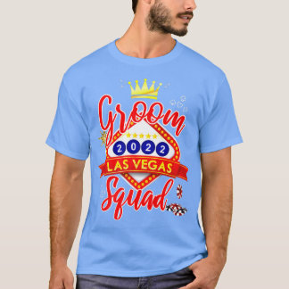 Camiseta Grupo de Despedida de Solteiro em Vegas Casado em 