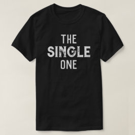 Camiseta Grupo de Despedida de Solteiro "The Single One"