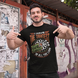 Camiseta Grupo de Discagem Mais Apertado - Jogador De Dart