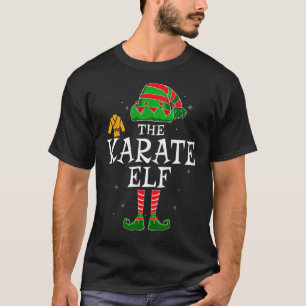 Camiseta Grupo de Elfo de Karate Correspondente Família Nat