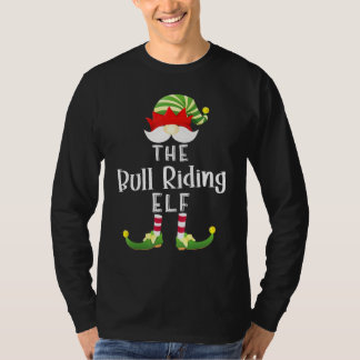 Camiseta Grupo de Elfo de Montaria de Touro em Festa de Pij