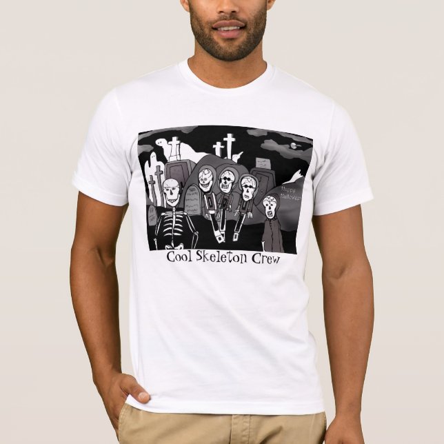 Camiseta Grupo de esqueleto legal (Frente)