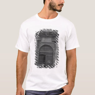 Camiseta Grupo de estudantes que saem do hotel de Ville