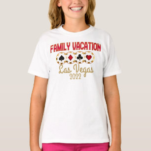 Camiseta Grupo de Férias Familiares de Las Vegas Combinação