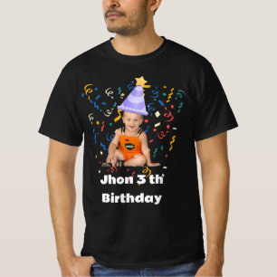 Camiseta Grupo de Festas de aniversário de Fotografia de An