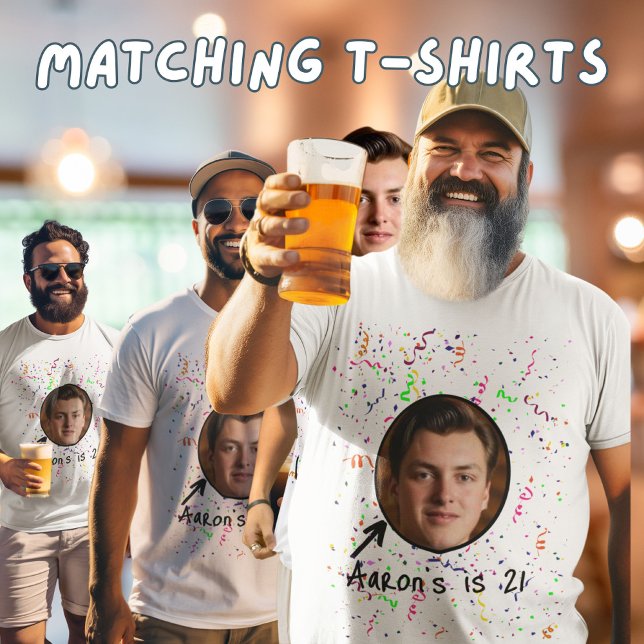 Camiseta Grupo de Festas de Criança Birthday rastreando 21  (Criador carregado)