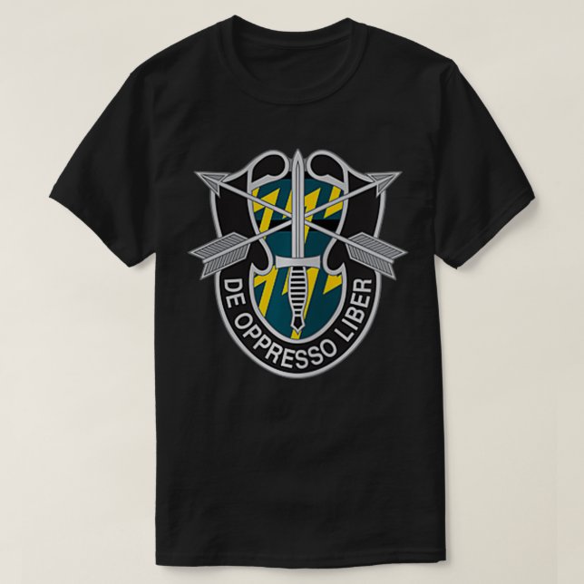 Camiseta Grupo de Forças Especiais de 12 (12 SFG) (Frente do Design)