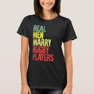 Camiseta Grupo de Jogadores do Casado de Rugby do casamento