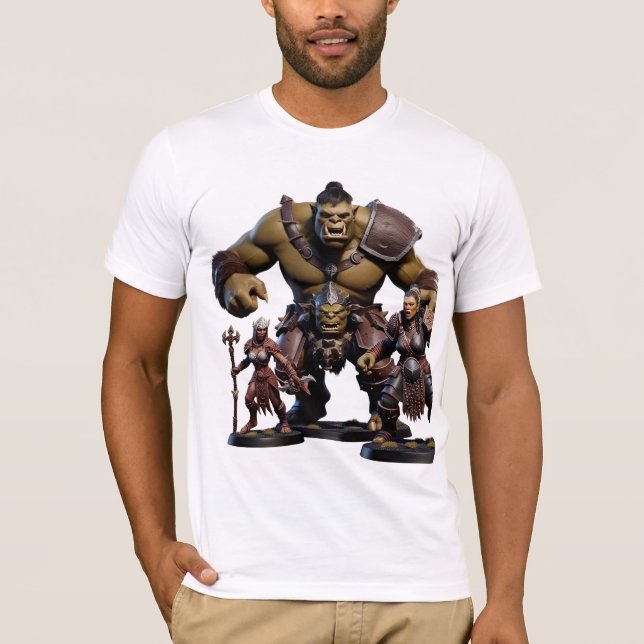 Camiseta Grupo de Memória do Partido Raiding para Gamers (Frente)