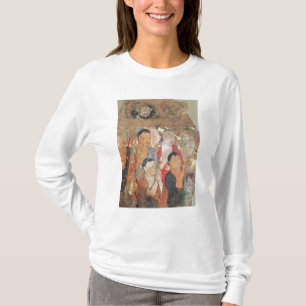 Camiseta Grupo de monges e de Buddha