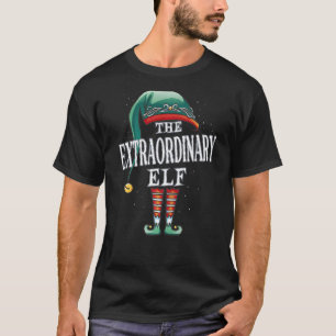 Camiseta Grupo de Natal do Elf Extraordinário Xmas Parte Pa