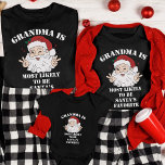 Camiseta Grupo De Natal Mais Provável Para Papais noeis Eng<br><div class="desc">Elevem seus encontros de Natal com nossas camisetas de Papais noeis Engraçadas Personalizadas "Mais Prováveis de", perfeitas para toda a sua família ou grupo de amigos. Estas camisas festivas são uma forma fantástica de adicionar um toque de humor e personalização às suas comemorações de férias. Personalize a declaração em cada...</div>