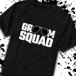 Camiseta Grupo de Padrinhos de casamento Correspondente - D<br><div class="desc">Este incrível design de "Esquadrão do Noivo" é perfeito para o seu grupo de padrinhos de festa de casamento usar em uma despedida de solteiro ou festa de noivado para comemorar sua última noite com os rapazes antes de se casar! O design apresenta o tema da despedida de solteiro "Esquadrão...</div>