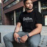 Camiseta Grupo de Padrinhos de casamento de Esquadrão do Gr<br><div class="desc">Procurando os padrinhos de casamento perfeitos e camisas de solteiro? Não olhe mais do que a nossa coleção de "Groom Squad". Descubra uma variedade de na moda e camisas personalizáveis que farão seus padrinhos de casamento se destacarem e celebrarem o estilo do noivo.</div>