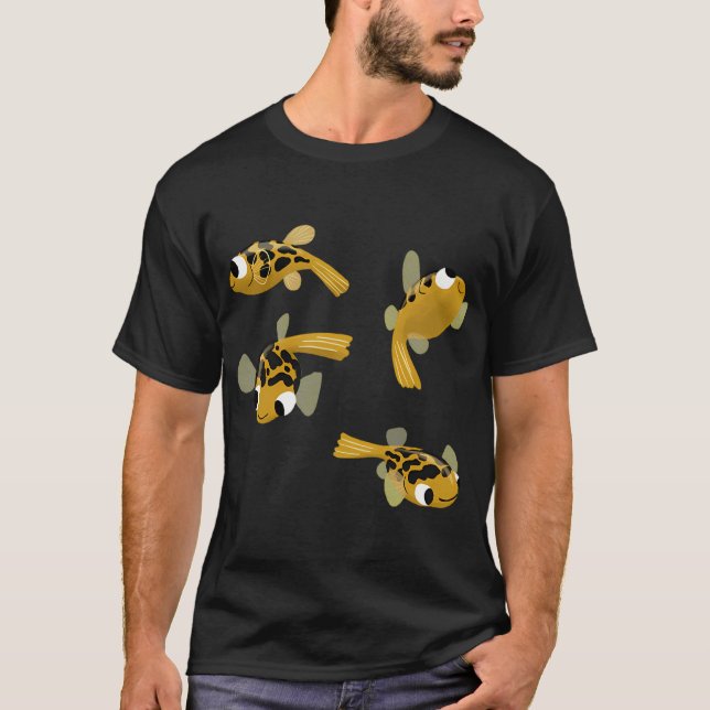 Camiseta Grupo de Peixes Bafuinhos Ervilha (Frente)