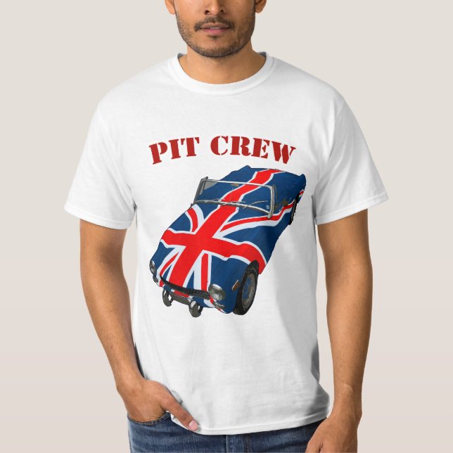 Camiseta grupo de poço desgrenhado (Frente)