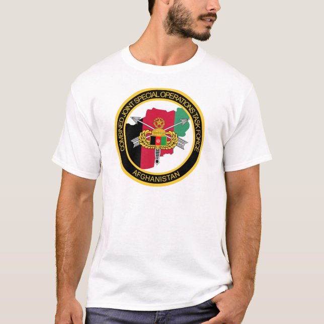 Camiseta Grupo de trabalho comum combinado das operações (Frente)