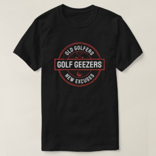 Camiseta Grupo de Velhos Golfistas Personalizados Presente