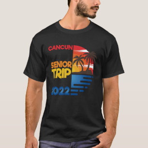 Camiseta Grupo de Viagem de Formatura de Cancun 2022