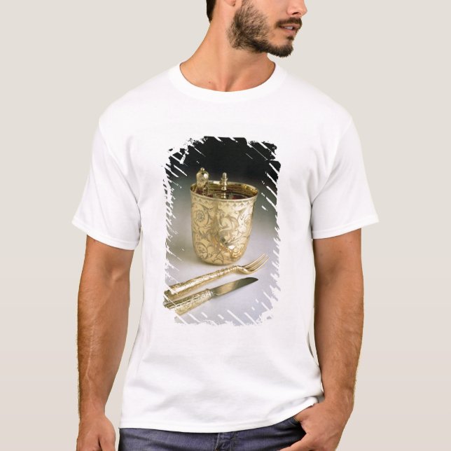 Camiseta Grupo de viagem de uma faca, de uma forquilha, de (Frente)