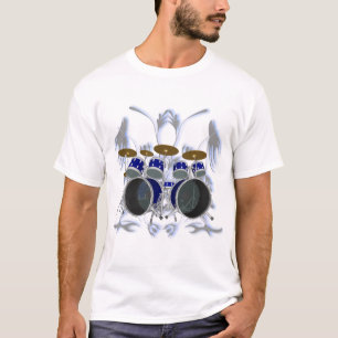 Camiseta Grupo do cilindro & t-shirt branco tribal dos