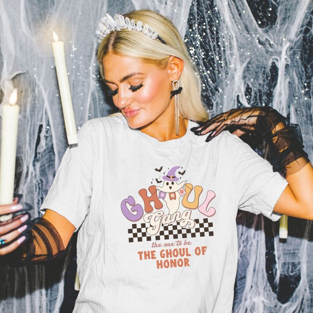 Camiseta Grupo do Partido Bach do Halloween do Ghoul Gang P (Criador carregado)