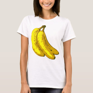 Camiseta Grupo do t-shirt das bananas