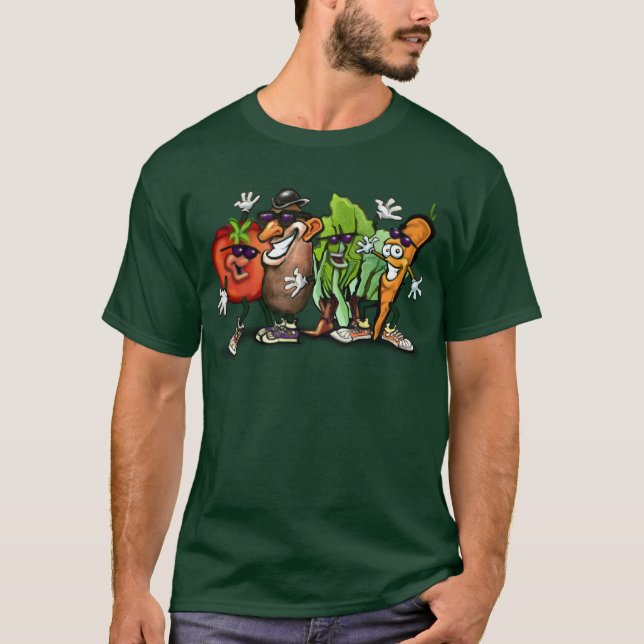 Camiseta Grupo do vegetariano (Frente)