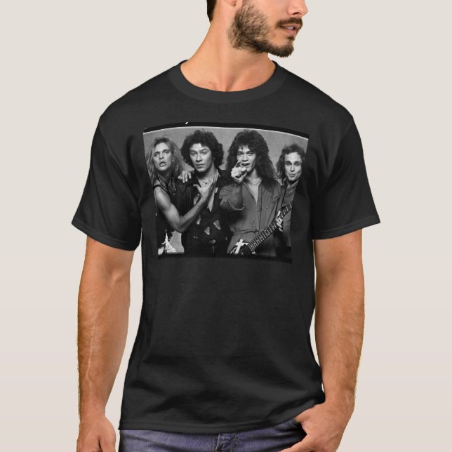 Camiseta Grupo Eddie van hallen Classic T-Shirt (Frente)