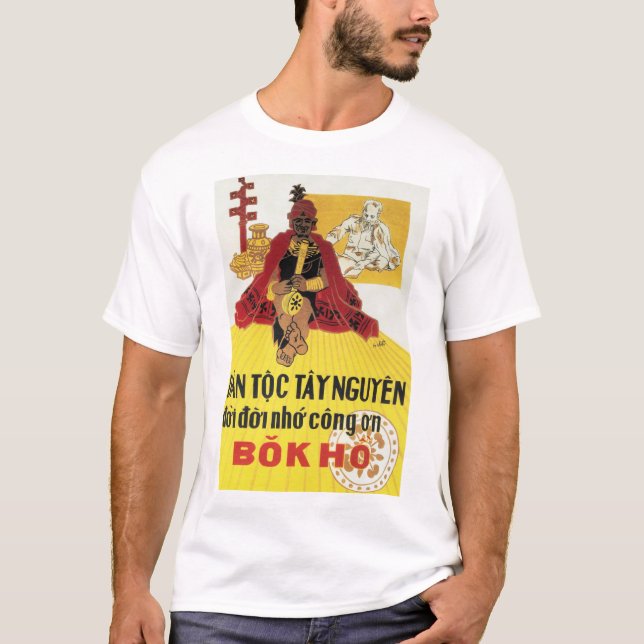Camiseta Grupo Étnico Para Sempre Lembra Meritos do Tio Ho! (Frente)